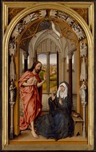 Christ Appearing to His Mother, ca. 1496. Creator: Juan de Flandes, the Elder.