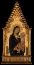 Madonna and Child with Saints and Angels, ca. 1350. Creator: Lippo Memmi.