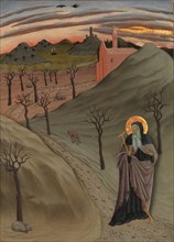 Saint Anthony the Abbot in the Wilderness, ca. 1435. Creator: Master of the Osservanza Triptych.