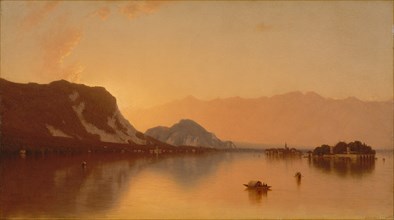 Isola Bella in Lago Maggiore, 1871. Creator: Sanford Robinson Gifford.
