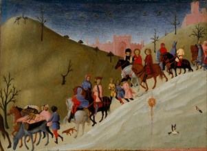 The Journey of the Magi, ca. 1433-35. Creator: Sassetta.