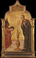 The Annunciation, ca. 1435. Creator: Sassetta.