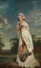 Elizabeth Farren (born about 1759, died 1829), Later Countess of Derby, 1790. Creator: Thomas Lawrence.