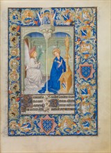 The Belles Heures of Jean de France, duc de Berry, 1405-1408/1409. Creators: Hermann Limbourg, Jean Limbourg, Paul Limbourg.