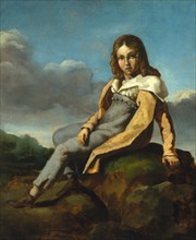 Alfred Dedreux (1810-1860) as a Child, ca. 1819-20. Creator: Theodore Gericault.