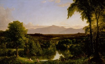 View on the Catskill?Early Autumn, 1836-37. Creator: Thomas Cole.