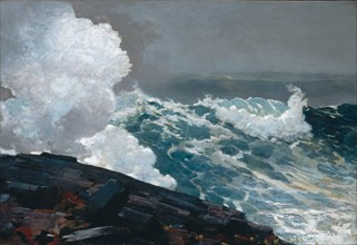 Northeaster, 1895; reworked by 1901. Creator: Winslow Homer.