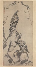 Two eagles, dated 1702. Creator: Bada Shanren.