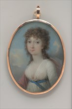 Portrait of a Lady, ca. 1805. Creator: Adolf Ulric Wertmüller.