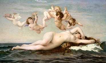 The Birth of Venus, 1875. Creator: Alexandre Cabanel.