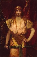 Judith, possibly ca. 1886. Creator: Jean Joseph Benjamin Constant.