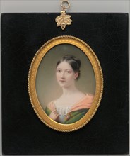 Portrait of a Lady, ca. 1836-38. Creator: Charles Cromwell Ingham.