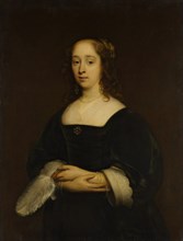 Portrait of a Woman, 1648. Creator: Cornelis Janssens van Ceulen.