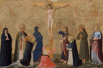 The Crucifixion, possibly ca. 1440. Creator: Fra Angelico.