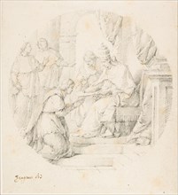 Angelo Maria Querini Created Cardinal by Benedict XIII, 1709-87. Creator: Francesco Zugno.