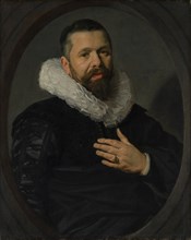 Portrait of a Bearded Man with a Ruff, 1625. Creator: Frans Hals.