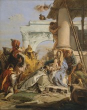 The Adoration of the Magi, late 1750s. Creator: Giovanni Battista Tiepolo.