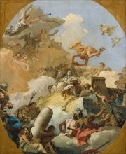 The Apotheosis of the Spanish Monarchy, 1760s. Creator: Giovanni Battista Tiepolo.
