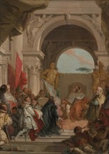 The Investiture of Bishop Harold as Duke of Franconia, ca. 1751-52. Creator: Giovanni Battista Tiepolo.