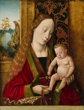 Virgin and Child. Creator: Workshop or Circle of Hans Traut (German, ca. 1500).