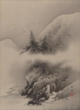 Snow Landscape, ca. 1885-89. Creator: Hashimoto Gaho.