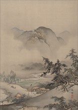 Landscape, ca. 1885-89. Creator: Hashimoto Gaho.