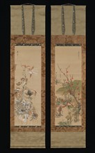 Flowers and Birds of the Four Seasons, mid-19th century. Creator: Ikeda Koson.