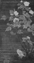 Hibiscus and Egret, dated 1724. Creator: Jiang Tingxi.