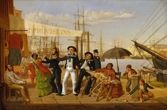 After a Long Cruise, 1857. Creator: John Carlin.