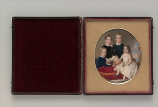 The Thompson Children, 1846. Creator: John Carlin.