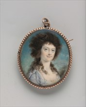 Mrs. James Bleecker (Elizabeth Garland Bache), ca. 1788. Creator: John Ramage.