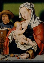 The Holy Family, ca. 1515. Creator: Workshop of Joos van Cleve (Netherlandish, Cleve ca. 1485-1540/41 Antwerp).