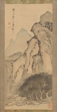 Landscape with Waterfall, ca. 1817. Creator: Kameda Bosai.