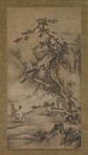 Bo Ya Plays the Qin as Zhong Ziqi Listens, 1530s. Creator: Unknown.