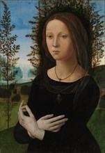 Portrait of a Young Woman, ca. 1490-1500. Creator: Lorenzo di Credi.