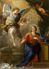 The Annunciation, 1672. Creator: Luca Giordano.