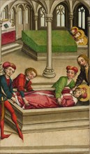 The Burial of Saint Wenceslas, ca. 1490-1500. Creator: Master of Eggenburg.
