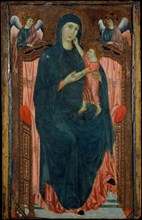 Madonna and Child Enthroned with Angels. Creator: Master of Varlungo.
