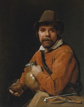 Man Holding a Jug, ca. 1660. Creator: Michiel Sweerts.