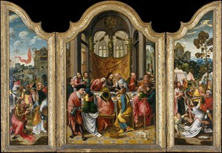 The Last Supper, 1515-20. Creator: Netherlandish (Antwerp Mannerist) Painters (first quarter 16th century).