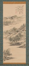 Spring Landscape, 1844. Creator: Nukina Kaioku.