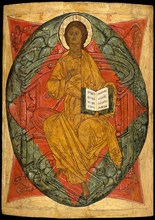 Christ in Glory. Creator: Russian (Novgorod?) Painter (late 15th century).