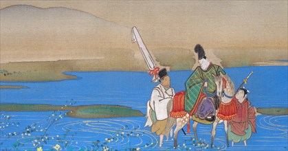 Six Jewel Rivers (Mu-Tamagawa) , ca. 1839. Creator: Sakai Oho.