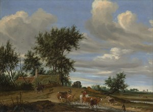 A Country Road, 1648. Creator: Salomon Ruysdael.