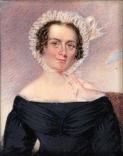 Portrait of a Lady, 1837. Creator: Samuel Broadbent.