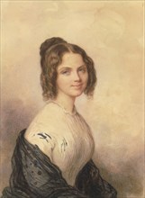 Anne Charlotte Lynch (Later Mrs. Vincenzo Botta), ca. 1847. Creator: Savinien Edme Dubourjal.