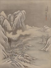 Winter Scene, 1892. Creator: Seki Shuko.