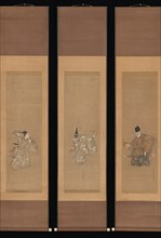 The Auspicious Noh Dance "Okina", ca. 1790-95. Creator: Toriyama Sekien.