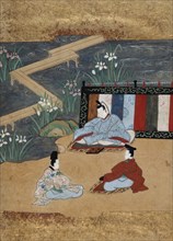 Scenes from the Tales of Ise (Ise monogatari), late 18th century. Creator: Tosa School.