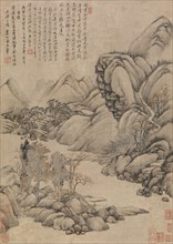 Landscape: Eve of Mid-autumn, dated 1686. Creator: Unknown.